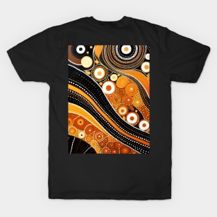 Explore the Cultural Depth: Australian Aboriginal Art and Unique Visual Traditions T-Shirt